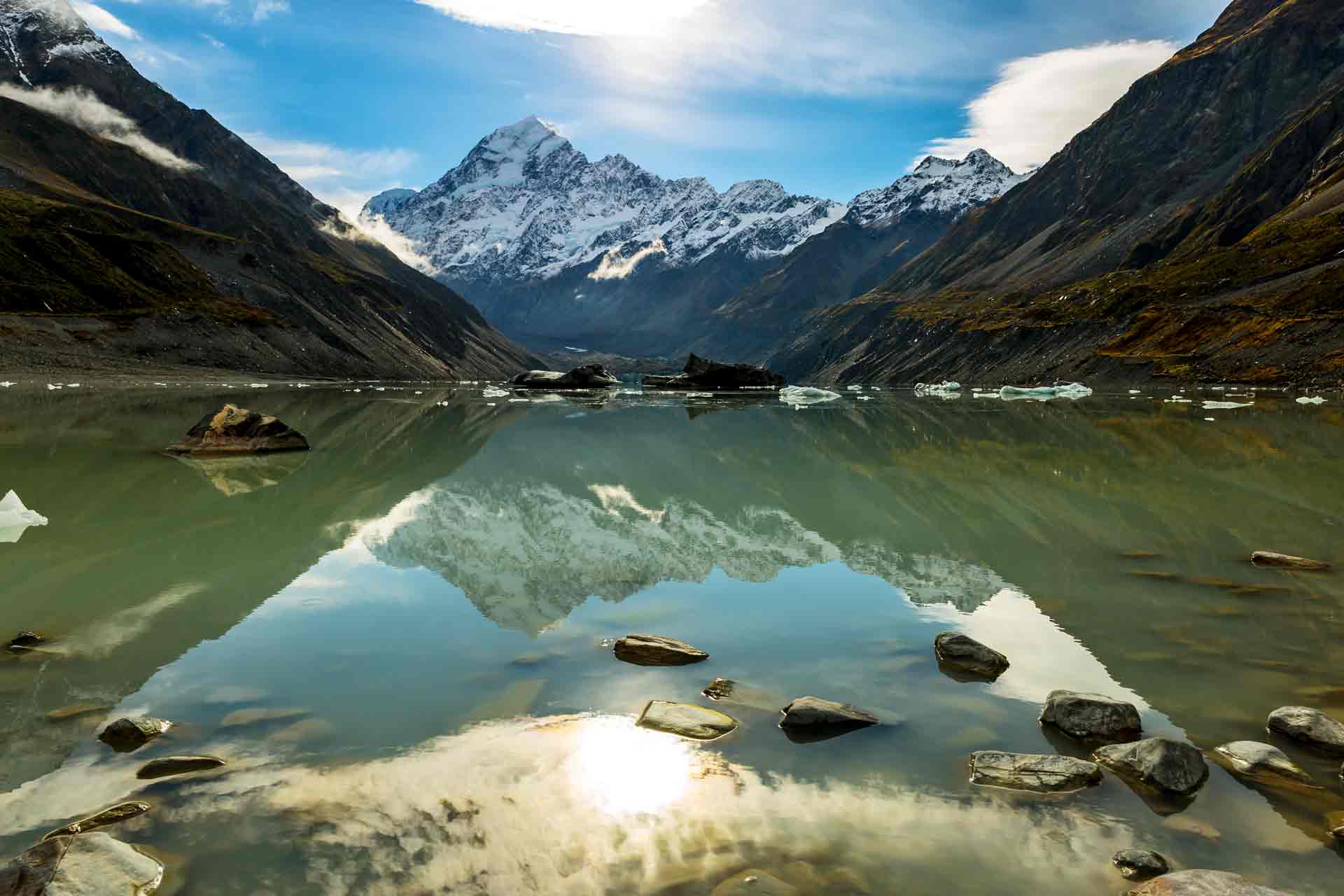Aoraki / Mount Cook bergmeer